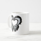 Skunk Liebe Tasse (Vorderseite Links)