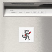 Skunk macht Boxing Magnet (In Situ (Geschirrspüler))