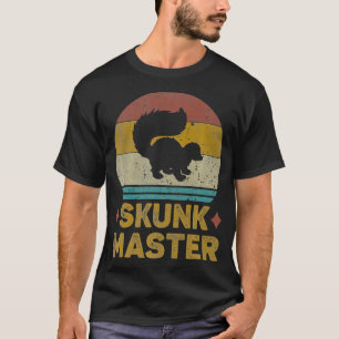 Skunk Master Cribbage Lovers Vintag Cribbage Boar T-Shirt