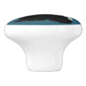 SKUNK & OWL KERAMIKKNAUF (Seitenansicht)