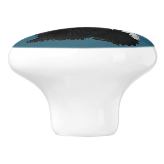 SKUNK & OWL KERAMIKKNAUF (Seitenansicht)