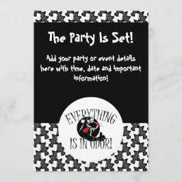Skunk-Party Einladung