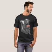 Skunk Poker Poker Karten T-Shirt (Vorne ganz)