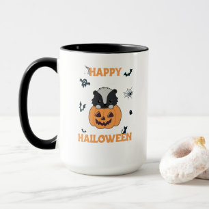 Skunk Pumpkin Niedlich Skunks Happy Halloween Tasse