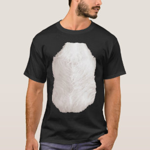 Skunk Raccoon Mouse Belly Brust Foto Hallowe T-Shirt