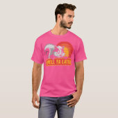 Skunk Riech Ya Spater Funny Skunk T-Shirt (Vorne ganz)