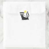 SKUNK RUNDER AUFKLEBER (Tasche)