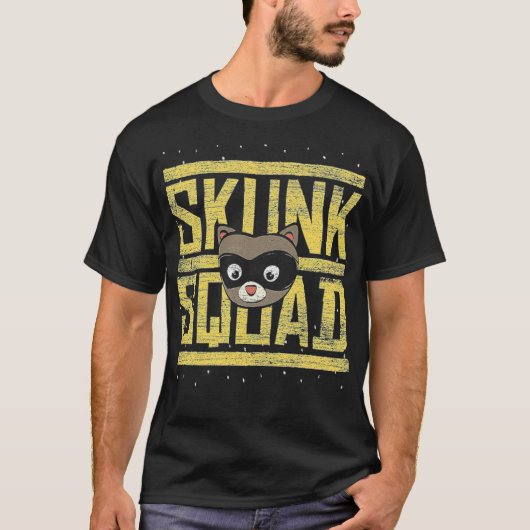 Skunk Squad sein Wasser meine Freundin Zahnarzthyg T-Shirt (Vorderseite)