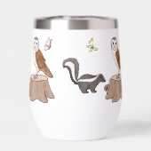 Skunk und Eule (Rückseite)