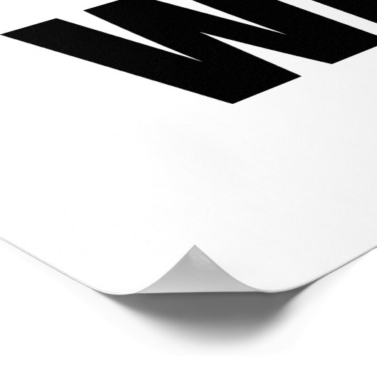 Skunk war nicht ich poster (Ecke)