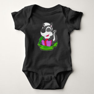 Skunk Weihnachtspaket Baby Strampler