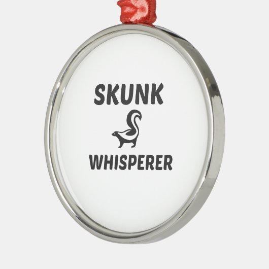 SKUNK WHISPERE ORNAMENT AUS METALL (Links)