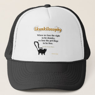 Skunkiphilosophie Truckerkappe