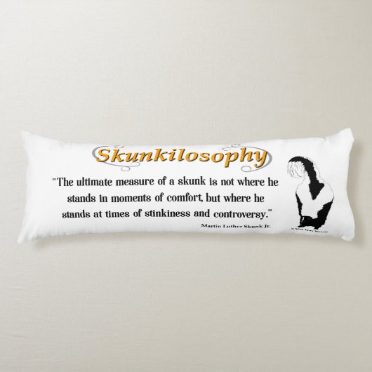 Skunkiphilosophie: Ultimative Messung eines Skunk Seitenschläferkissen (Vorderseite)