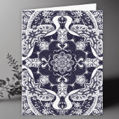 Skunks Mandala Art Blank Dankeskarte