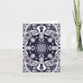 Skunks Mandala Art Blank Dankeskarte (Vorderseite)