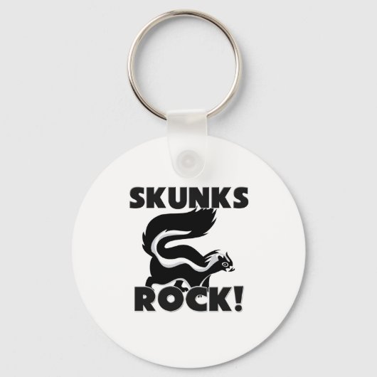 Skunks Rock Schlüsselanhänger (Vorderseite)