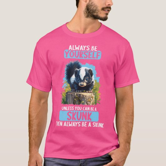 Skunks Skunk T-Shirt (Vorderseite)