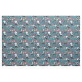 Skunks und Blume Stoff (Fat Quarter (45,7 x 55,9 cm))