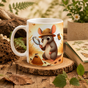 Skurril-Aardvark-Tasse für Tierliebhaber Kaffeetasse