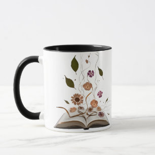 Skurril Buch Kombi-Tasse – Ästhetisches Kätzchen Tasse