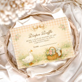 Skurril Dummer Gänsespiel Frühling Windel Raffle Begleitkarte