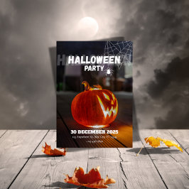 Skurril-elegante Halloween-Party-Einladung im euro Einladung