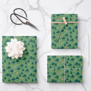 Skurril Golf Geschenkpapier Set