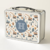 Skurril Kinder Bau Metall Lunchbox (Rückseite)