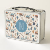 Skurril Kinder Bau Metall Lunchbox (Rückseite)