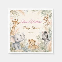 Skurril Safari-Baby-Party-Feier
