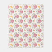 Skurril-Teatime-Doodle-Wurfdecke Fleecedecke (Vorderseite)