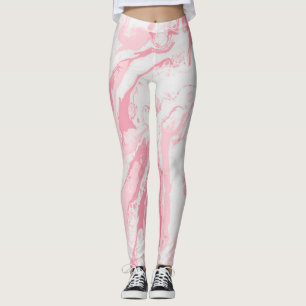 Skurrile Aquarell-Wildblumen-Muster-Damen-Le Leggings