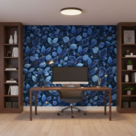 Skurrile Blaue Fantasie  Tapete