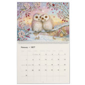 Skurrile Eulen-Kollektion Kalender (Feb 2027)