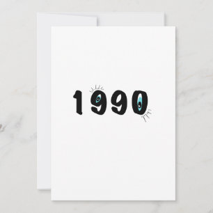 Skurrile Geburtstagskarte mit Augen-Grafik für 199