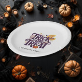 Skurrile Geister Halloween Pappteller