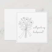 skurrile gezeichnet Bugs & Blume Bräunungsvorschla Einladung (Vorne/Hinten)