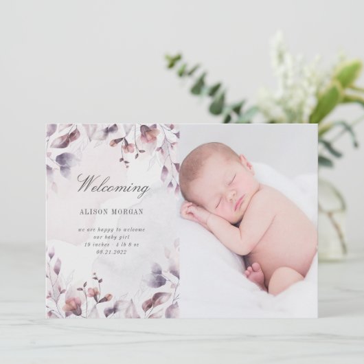 skurrile Herbstankündigung Einladung (Stehend Vorderseite)