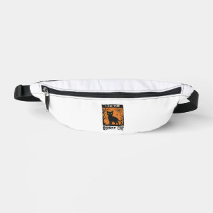 Skurrile Katze Halloween Vintage Gravur T-Shirt De Bauchtasche