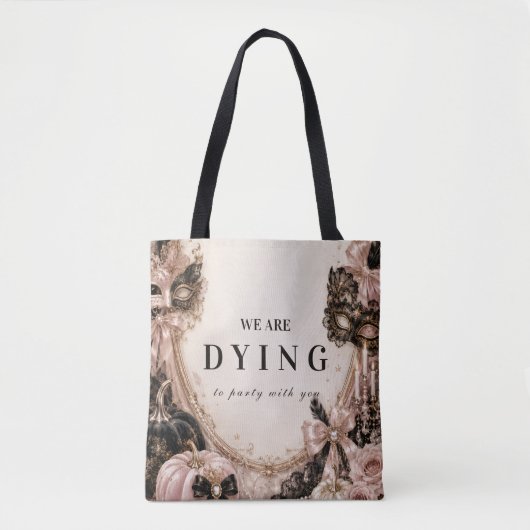 Skurrile Pastell-Halloween-Feier Tasche (Vorderseite)