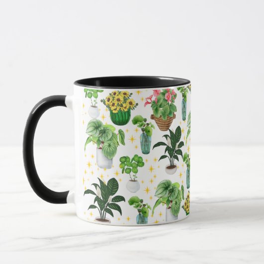 Skurrile Topfpflanzen Tasse (Links)