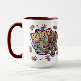 Skurrile Voodoo-Puppen-Tasse Tasse