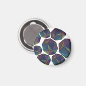 Skurrile Zentagled-Magnete Magnet (Vorderseite/Rückseite)