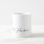 Skurriler Dackel-Charakter-Illustration Kaffeetasse (Mittel)