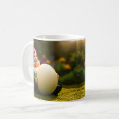 Skurriler Gartenzwerg Kaffeetasse (Vorderseite Links)