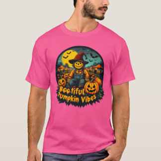 Skurriler Halloween-Dekorations-Vogelscheuchen-Kür T-Shirt