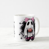Skurriler Halloween-Geist Kaffeetasse (VorderseiteRechts)