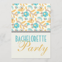 skurriler, moderner Junggeselinnen-Abschied aus Bl