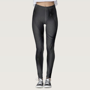 Skurriles Aquarell-Wildblumenmuster Damen- Leggings